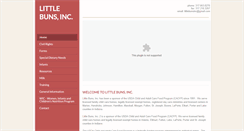 Desktop Screenshot of littlebunsinc.com